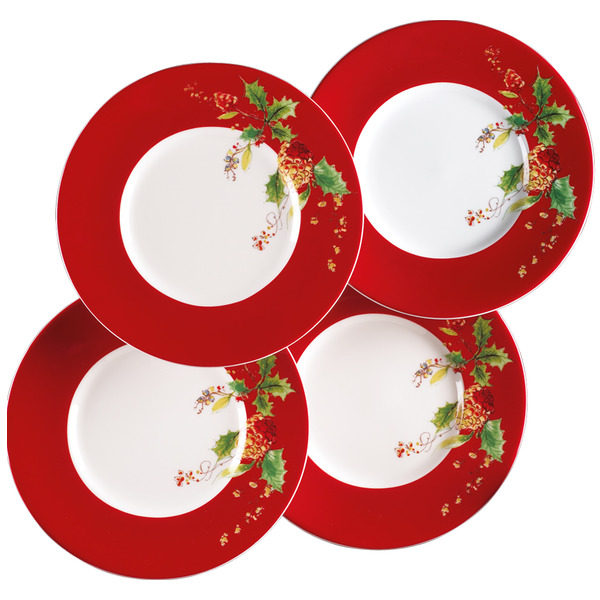 Набор тарелок десертных Lenox Рождественская песенка 18см, 4шт фото 1