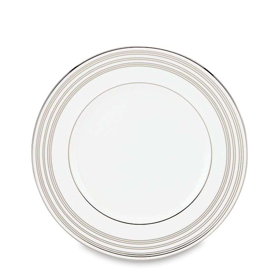 Тарелка обеденная «Федеральный платиновый кант», диаметр: 23 см, материал: фото 1