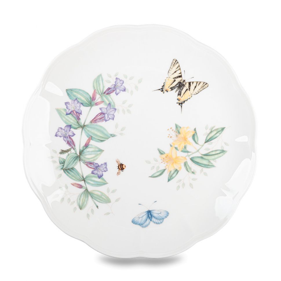 Тарелка обеденная Парусник «Бабочки на лугу», диаметр: 27,5 см, материал:  фото 1