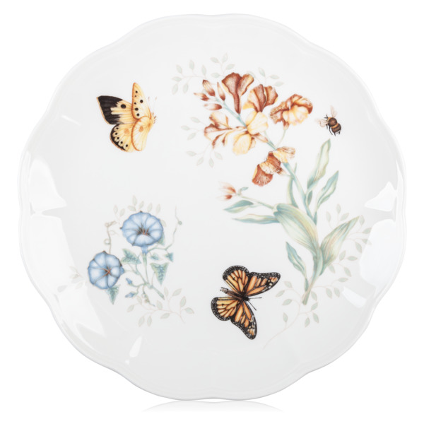 Тарелка обеденная 27,5см Бабочки на лугу Бабочка-Монарх фото 1