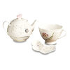 Сервиз чайный Эгоист «Бабочки на лугу. Птицы», 3 предмета, на 1 персону, м фото 1