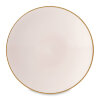 Тарелка десертная «Трианна», диаметр: 23 см, материал: фарфор, цвет: пудро фото 1