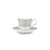 Чашка чайная с блюдцем «Вестмор», объем: 180 мл, материал: костяной фарфор фото 1