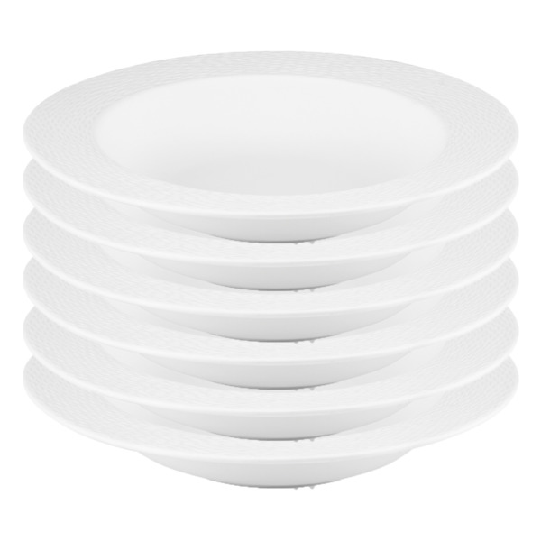 Набор из 6 тарелок суповых Lenox Текстура 23см фото 1