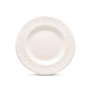 Тарелка акцентная «Чистый опал рельеф», диаметр: 24 см, материал: костяной фото 1