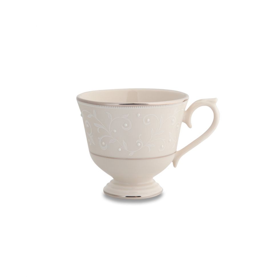 Чашка чайная «Чистый жемчуг», объем: 180 мл, материал: костяной фарфор, се фото 1