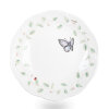 Тарелка суповая «Бабочки на лугу», диаметр: 22,5 см, материал: костяной фа фото 1